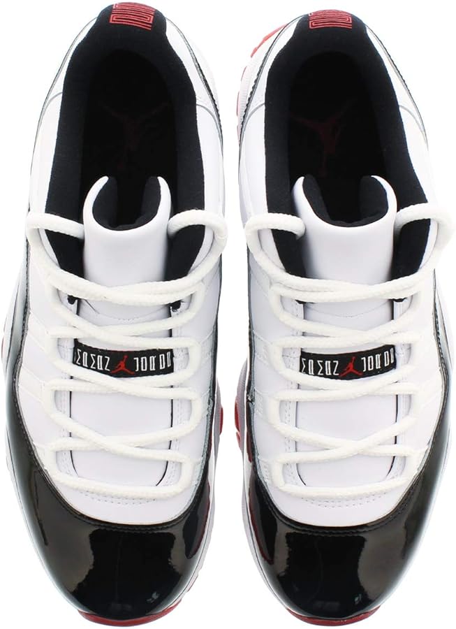 Amazon | [ナイキ] AIR JORDAN 11 RETRO LOW WHITE/UNIVERSITY RED