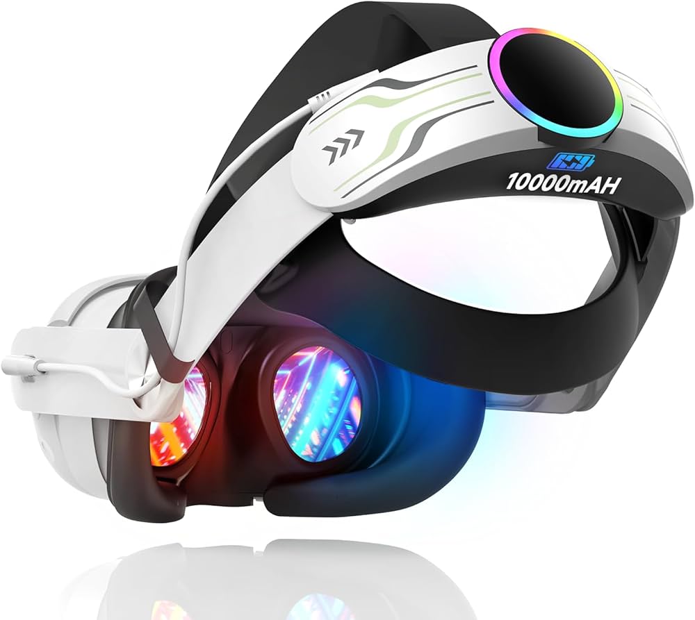 Amazon.com: RGB Head Strap with Battery for Meta/Oculus Quest 3