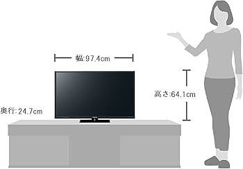 Amazon | パナソニック 43V型 液晶テレビ ビエラ TH-43D305 フル