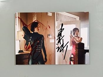 Amazon.co.jp: リー ビンビンとミラ ジョヴォヴィッチ直筆サイン入り2L