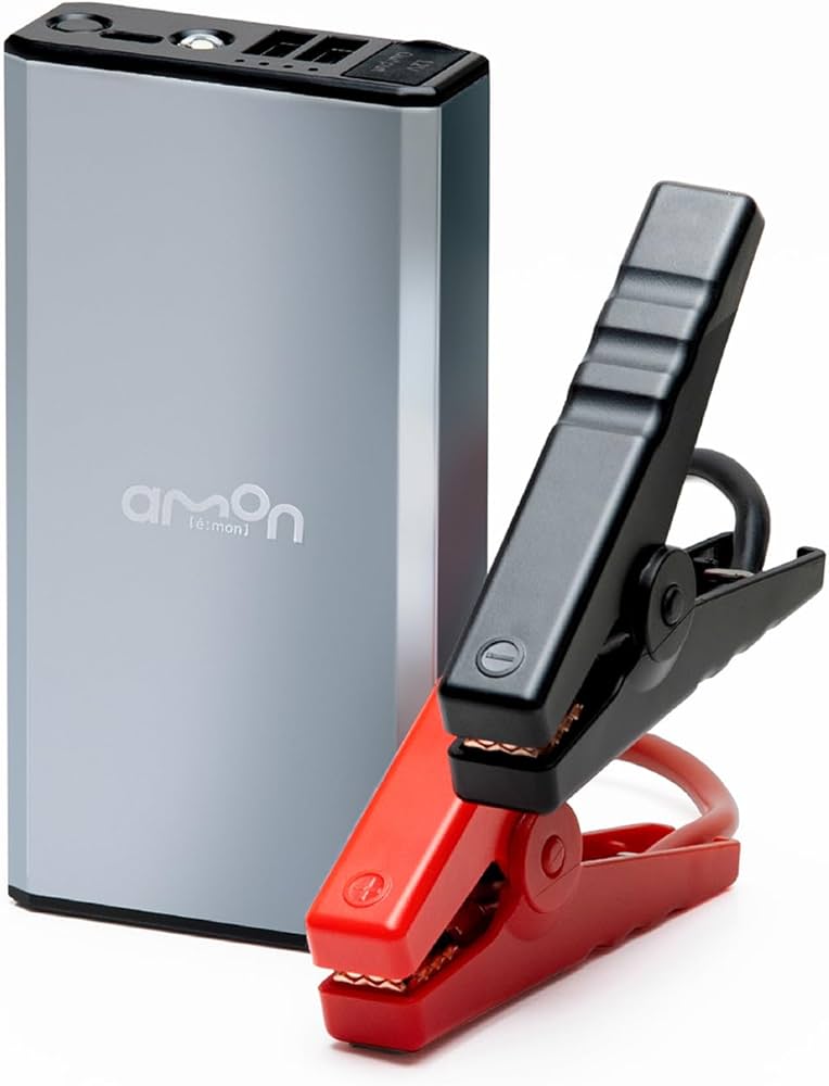 Amazon | エーモン(amon) ジャンプスターター シルバー 国内メーカー