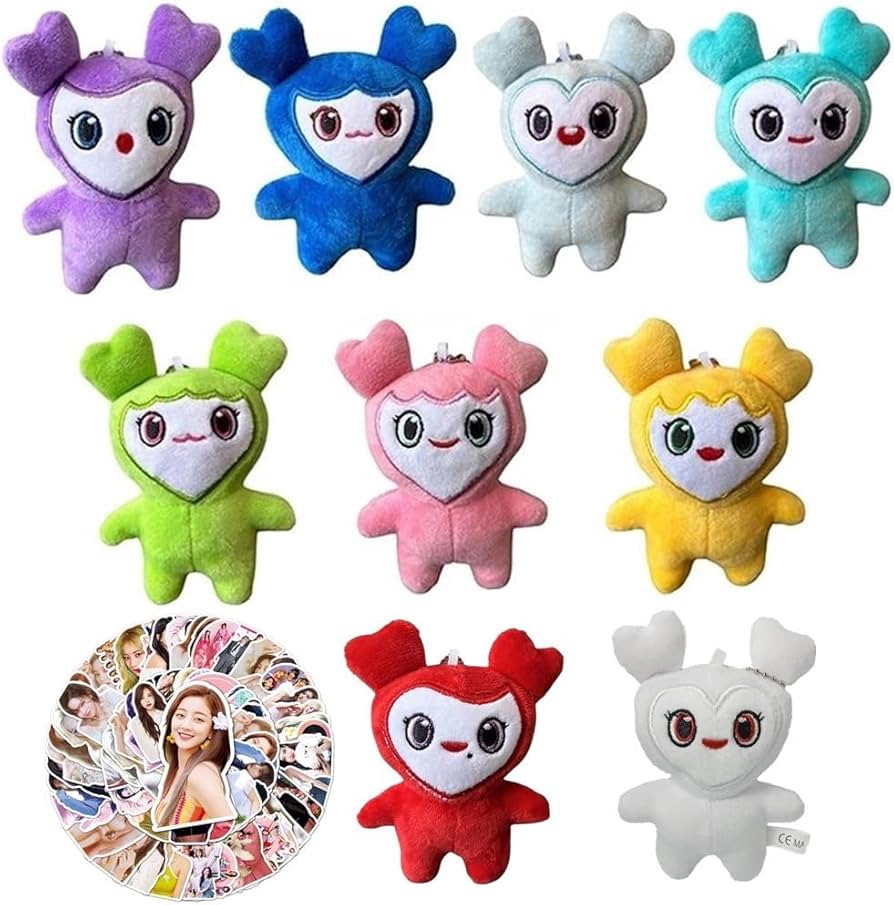 TWICE ラブリー ぬいぐるみ キーホルダー モモ サナ ツウィ モブリー