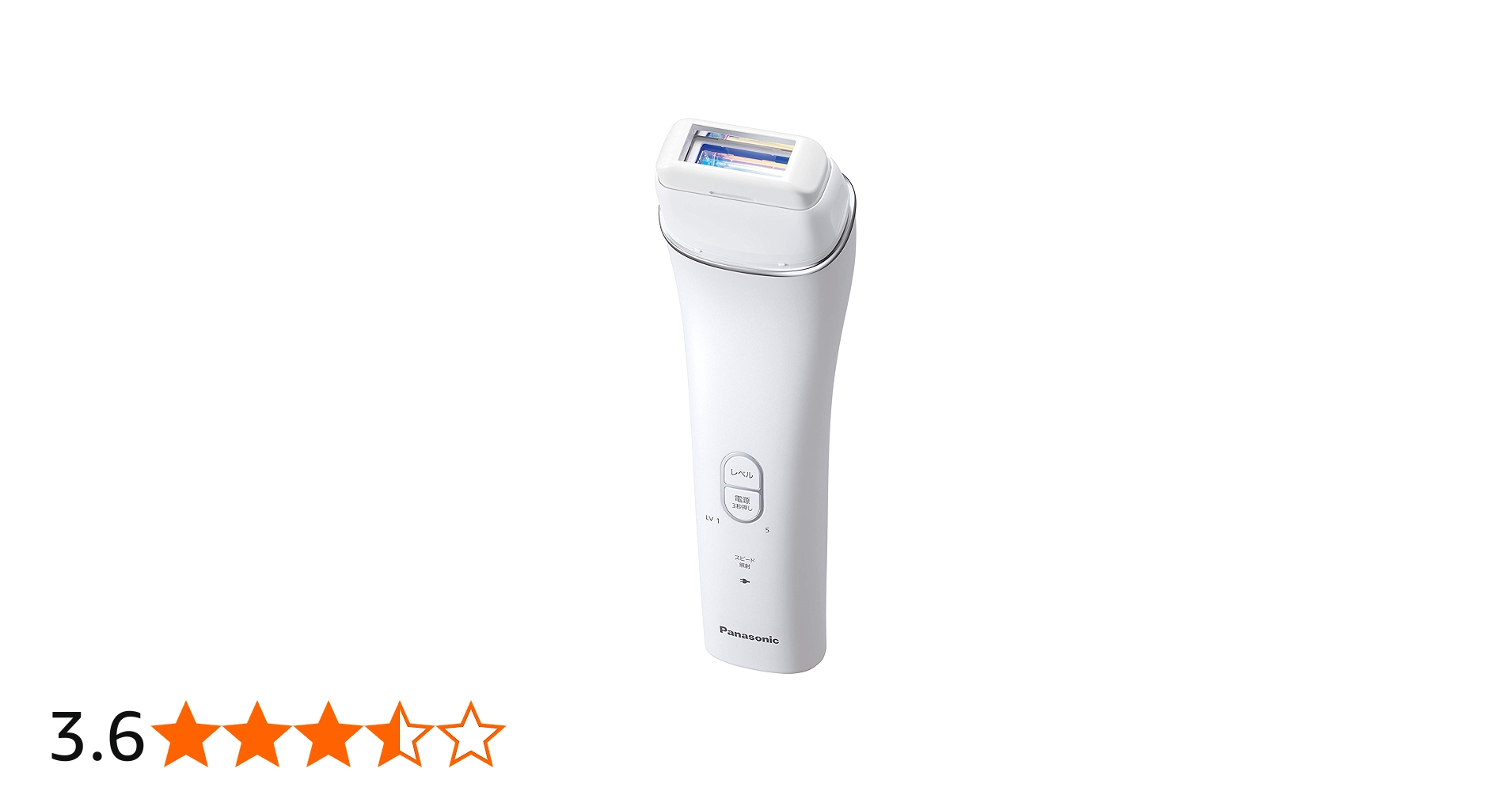 Amazon | パナソニック 光美容器 光エステ ボディ&フェイス用