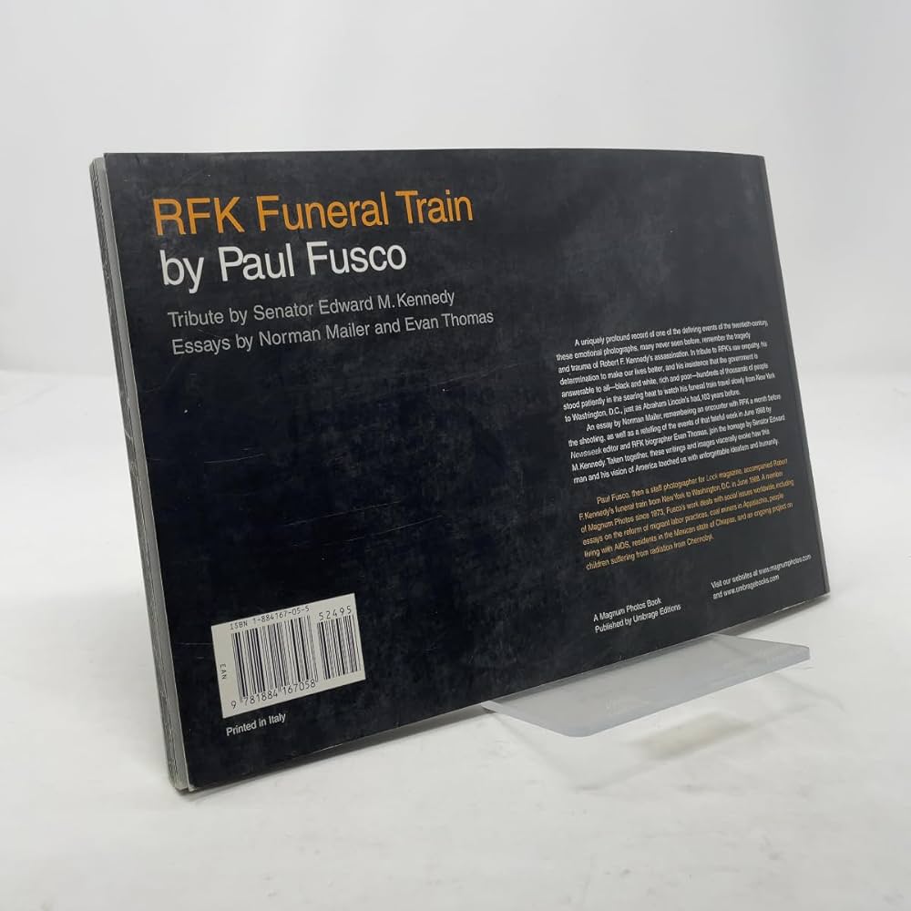 RFK Funeral Train: Fusco, Paul, Mailer, Norman, Thomas, Evan