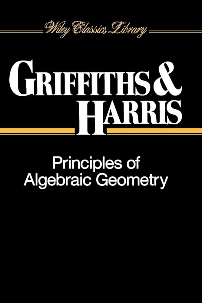 Amazon | Principles of Algebraic Geometry (Wiley Classics Library