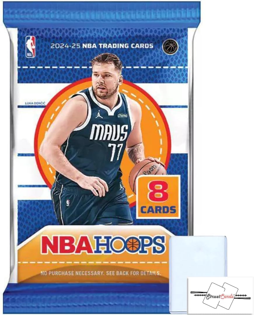 Amazon.com: 2024-25 Hoops Basketball Trading Cards Retail Pack(s
