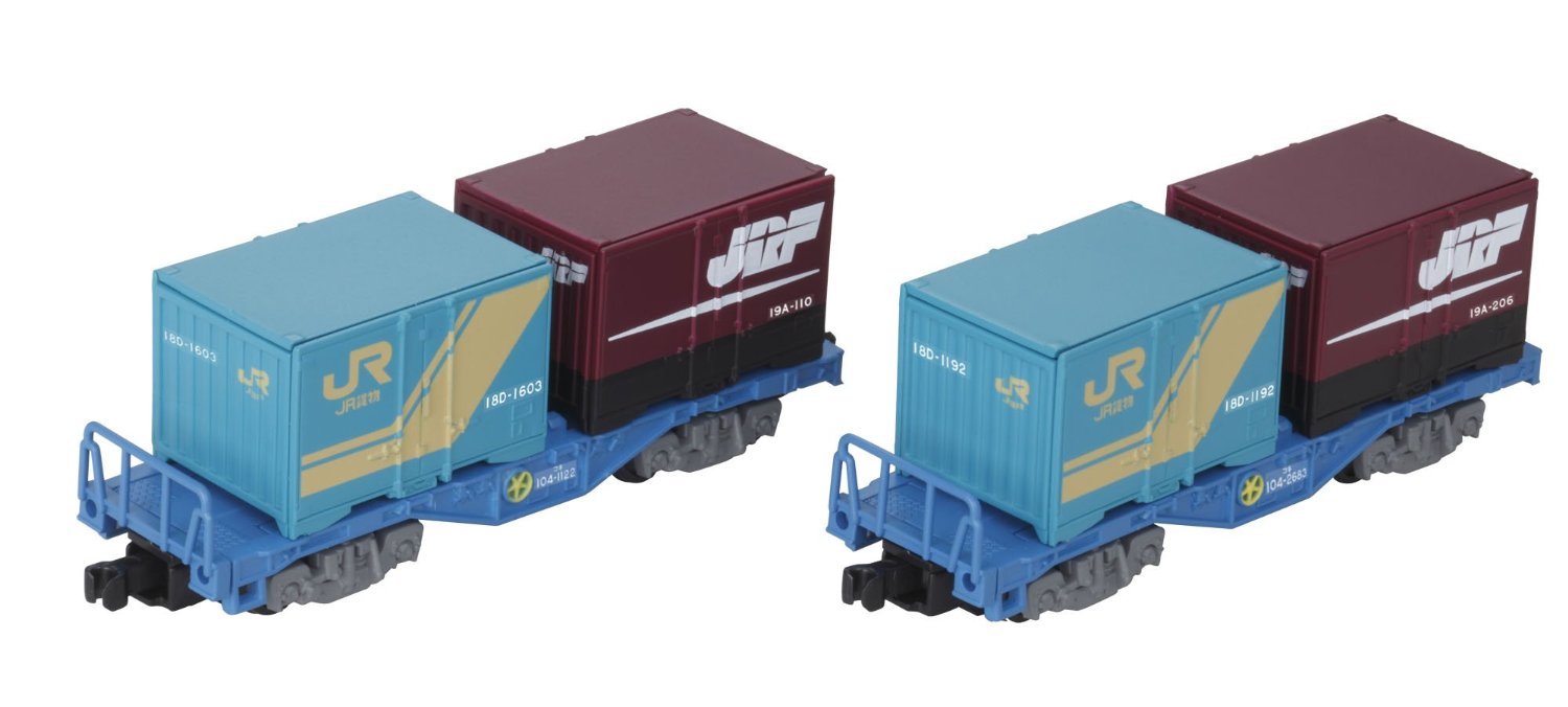 Amazon | Bトレインショーティー コキ100系 コンテナ貨車 コキ104形