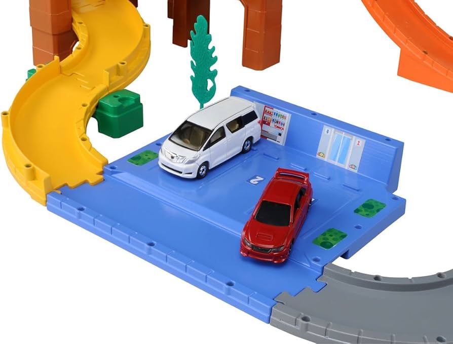 Amazon.co.jp: トミカ トミカシステム ベーシックどうろセット : おもちゃ