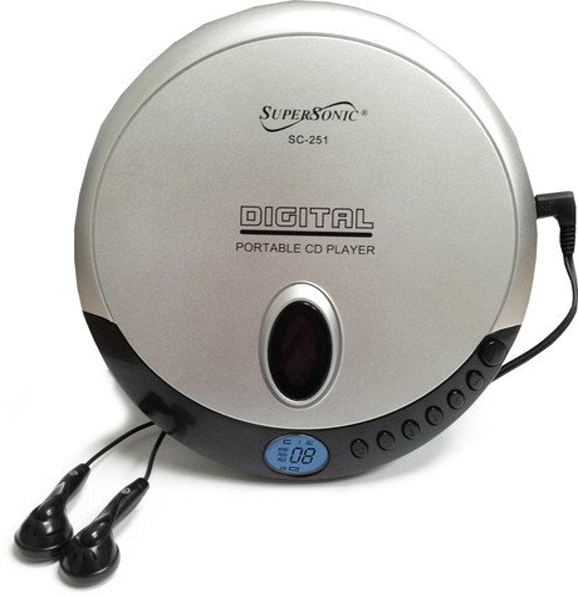 Amazon.com: Supersonic SC251 Personal CD Player : Electronics