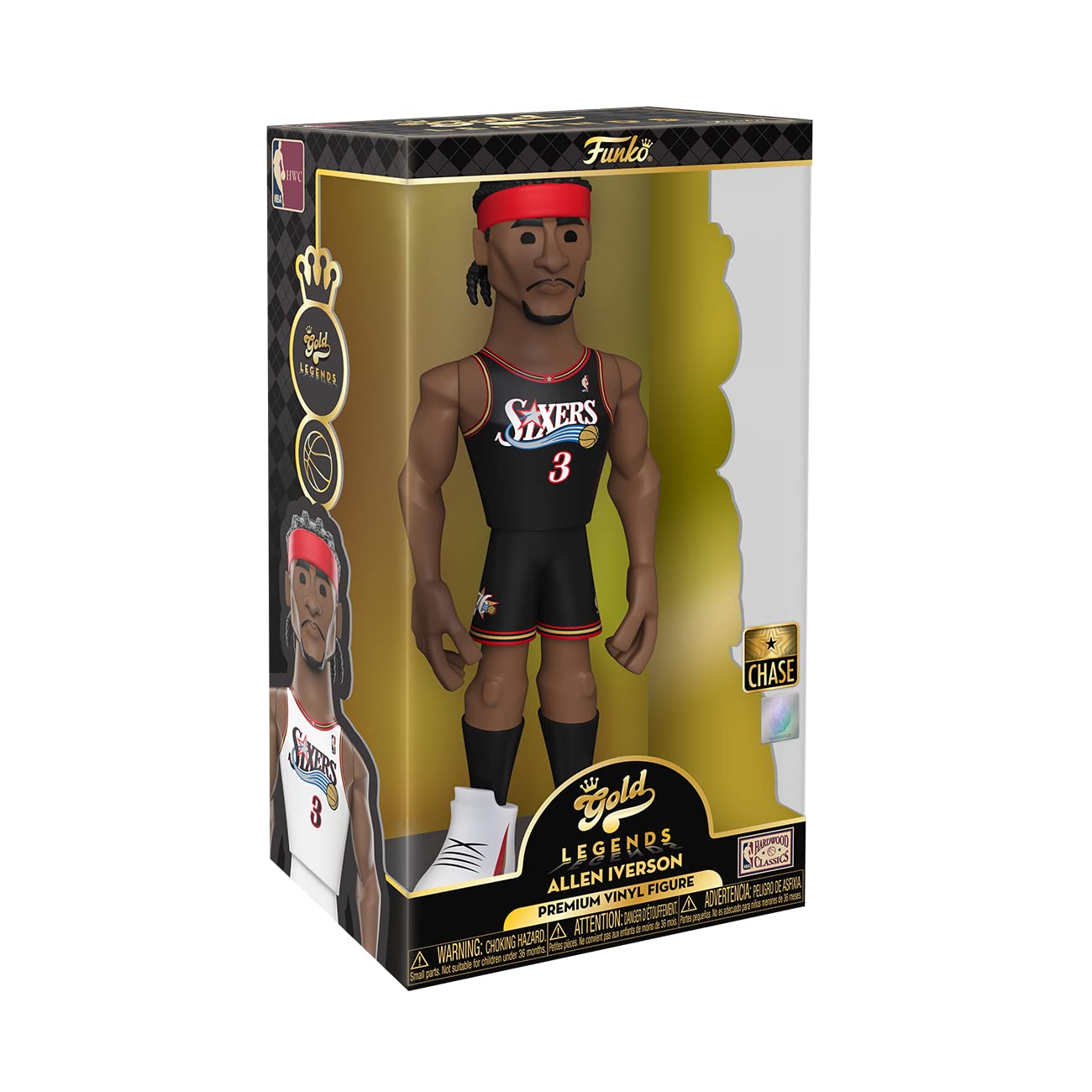 Amazon.com: Funko Gold Vinyl: NBA Legends - Allen Iverson 76ers