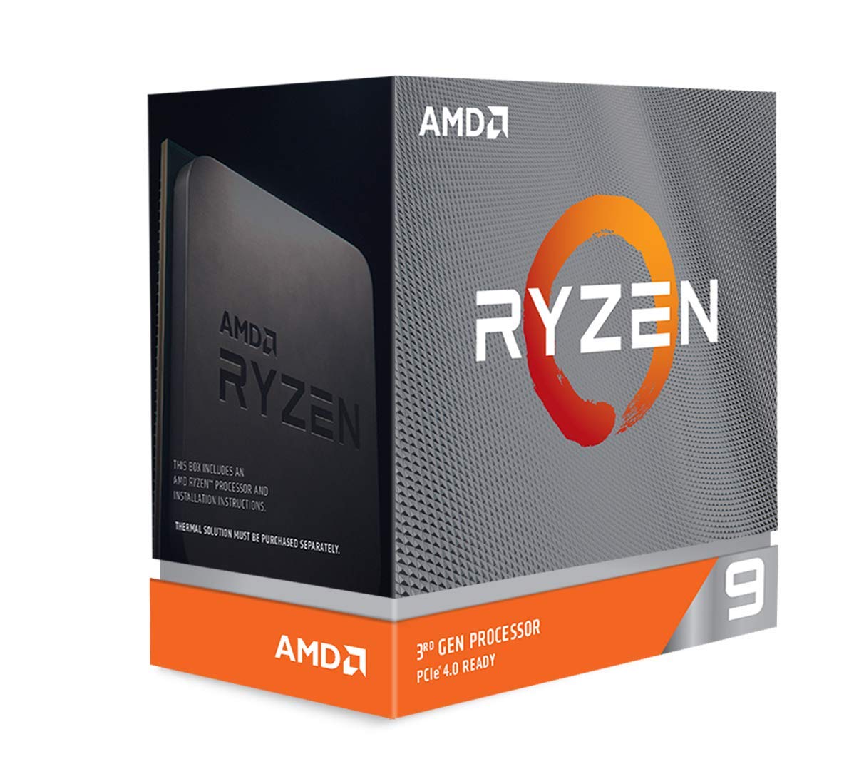 AMD Ryzen™ 9 3900XT Processor (12C/24T, 70MB Cache, Up to 4.7 GHz