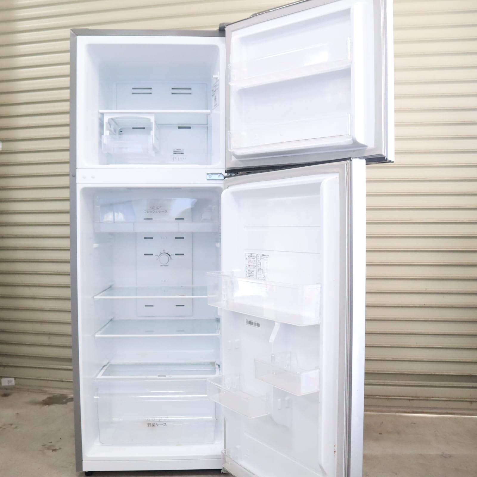 Amazon.co.jp: ハイセンス 冷蔵庫 幅55cm 227L シルバー HR-B2302 2