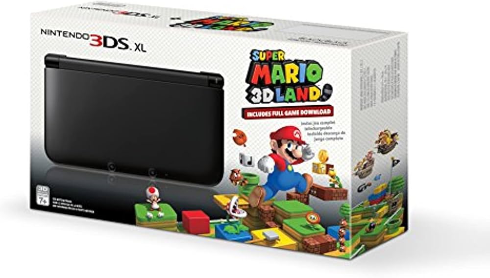 Amazon.com: Nintendo Black 3DSXL with Super Mario 3D Land game