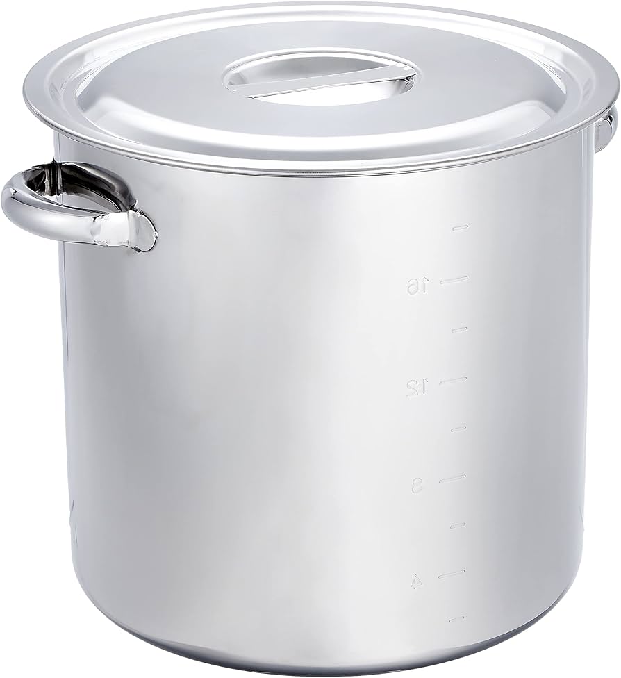 Amazon｜遠藤商事 業務用 寸胴鍋 36cm (目盛付) モリブデン 日本製