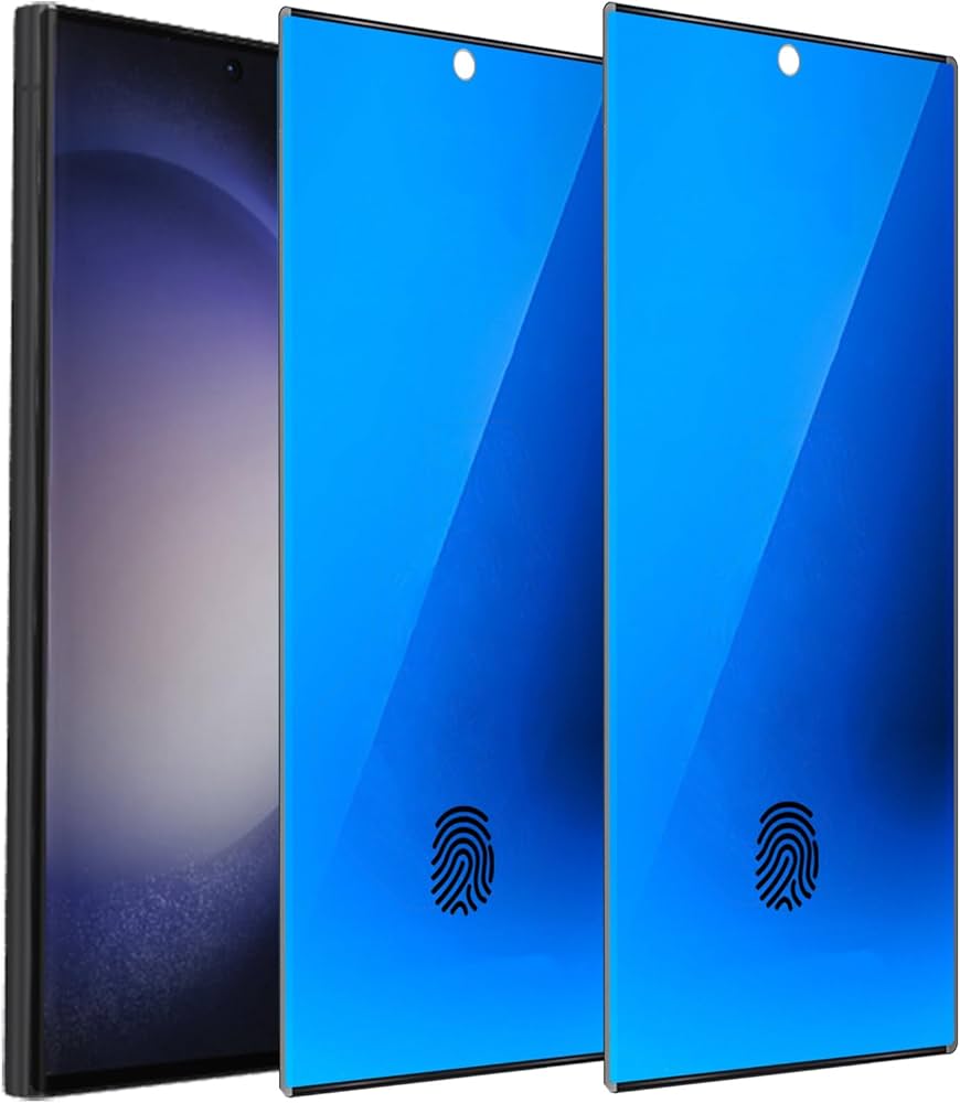 Amazon.com: BWEDXEZ 2 Pack Anti-Blue Privacy Tempered Glass for