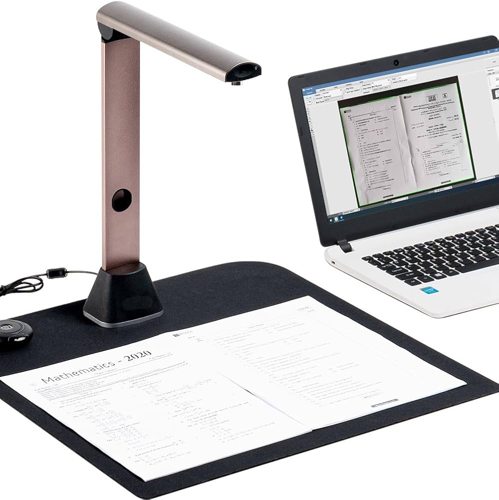 Amazon | iCODIS ドキュメントスキャナー 非破壊ブックスキャナー