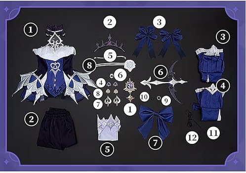 Amazon.co.jp: [エルフ森林] 原神 Genshin Impact フィッシュル 極夜の