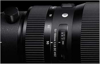 Amazon.com : 50-100mm F1.8 Art DC HSM for Sigma Mount : Electronics