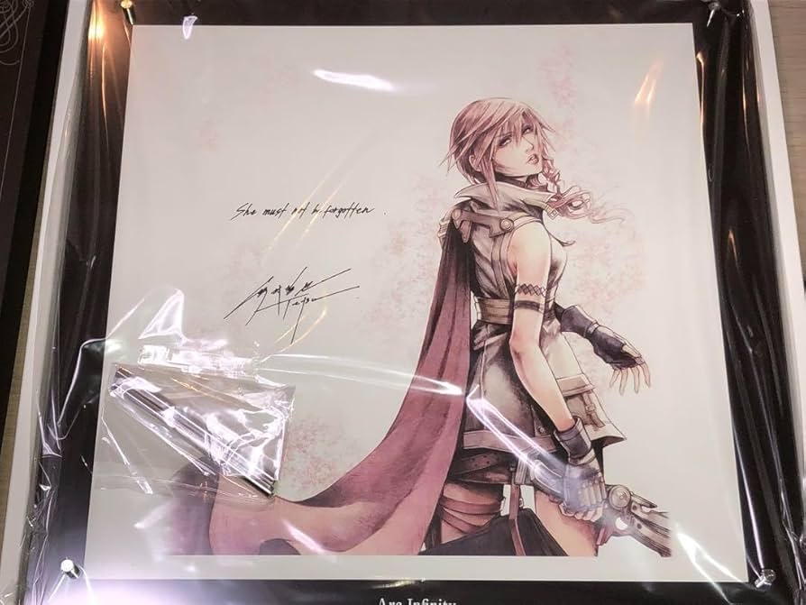 Amazon.co.jp: FF13 ライトニング オリジナルイラストプレート 会員