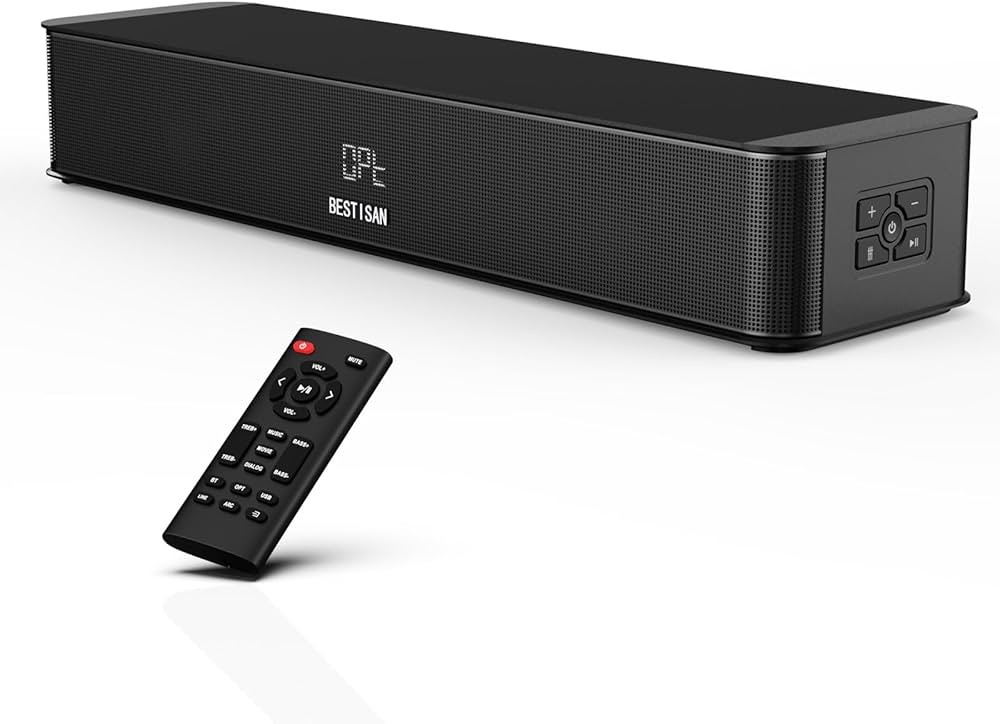 Amazon.co.jp: BESTISAN 2.1chサウンドバー 42センチ テレビ用サウンド