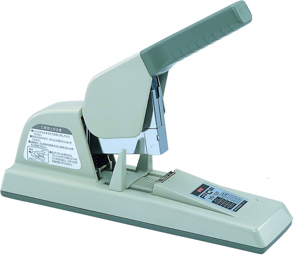 Amazon | マックス 大型ホッチキス 12号針使用 50~150枚とじ フラット