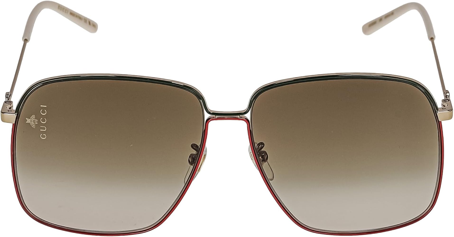 Amazon.co.jp: [グッチ] ｻﾝｸﾞﾗｽ GG0394S レディース ゴールド ワン