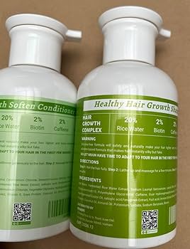 Amazon.com : Muun Rice Water Shampoo and Conditioner Set for Hair