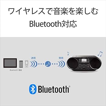 Amazon.co.jp: ソニー CDラジオ Bluetooth/FM/AM/ワイドFM対応 語学