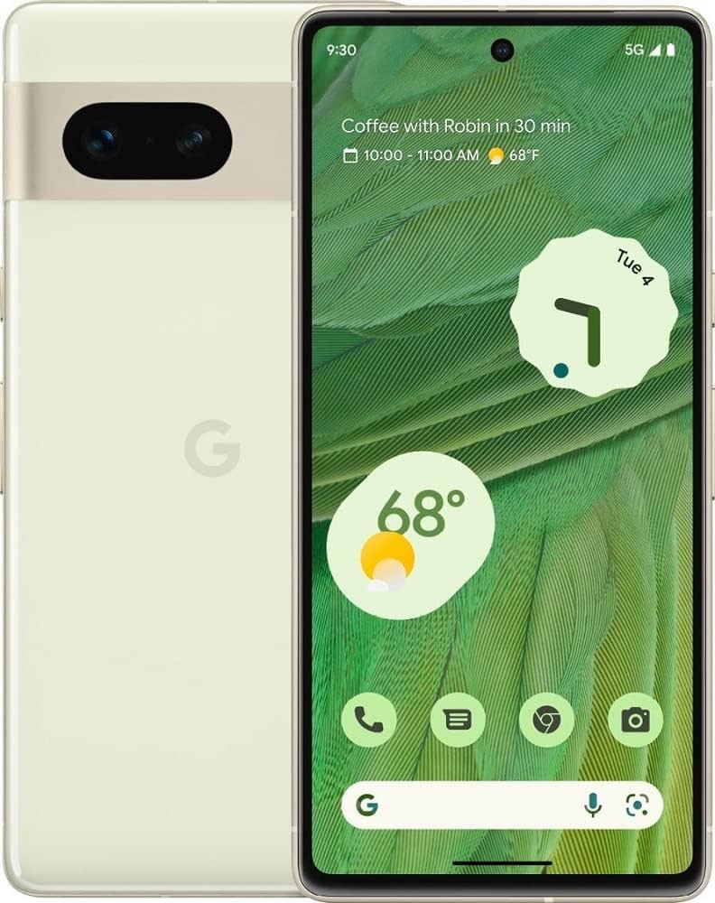 Amazon.com: Google Pixel 7 5G, US Version, 128GB, Lemongrass
