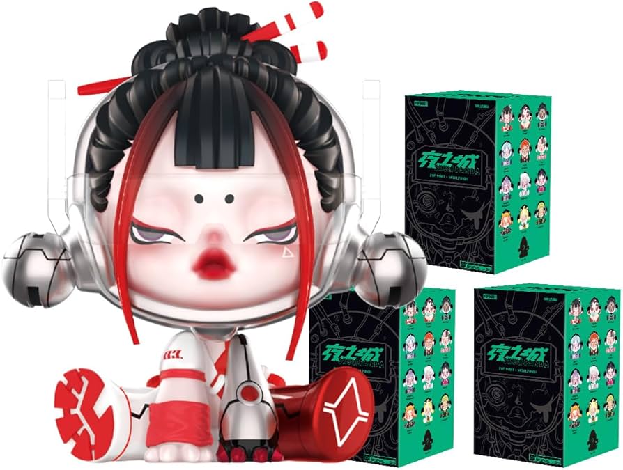 Amazon.co.jp: POP MART SKULLPANDA City of Night シリーズ【アソート