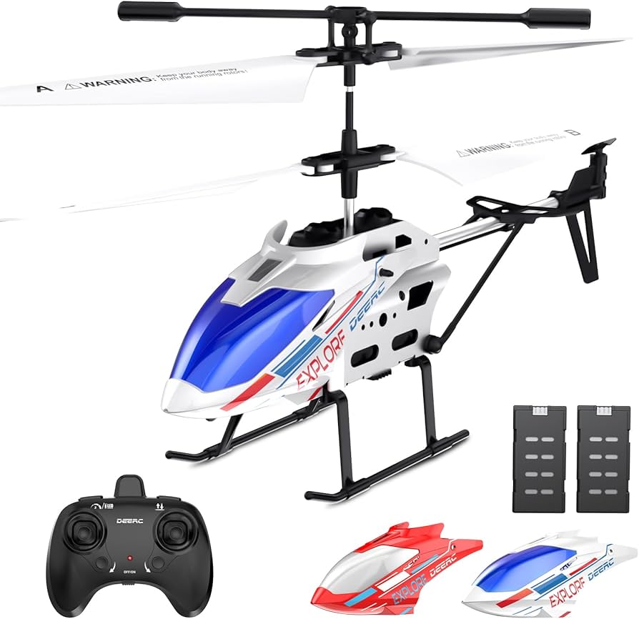 Amazon | DEERC ヘリコプター ラジコン おもちゃ 室内 小型 初心者向け