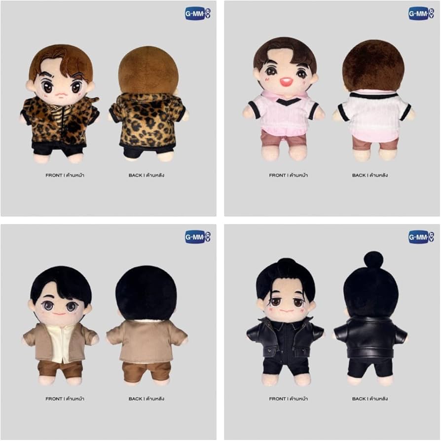 Amazon.co.jp: F4 Thailand Bright Win Dew Nani ぬいぐるみ4体セット