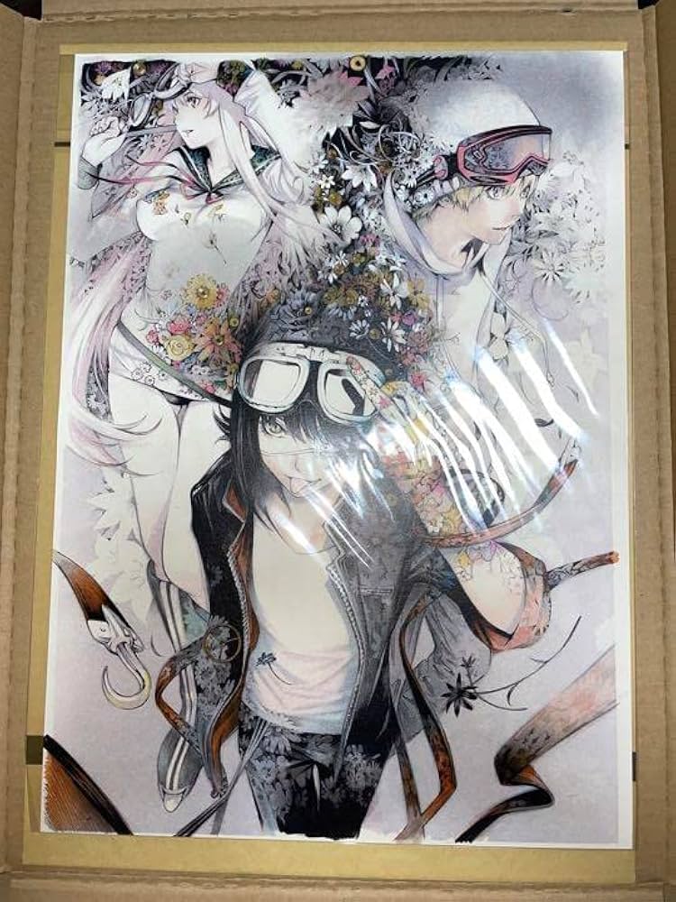 Amazon.co.jp: 正規品『エアギア』 カラーイラスト複製原画セット