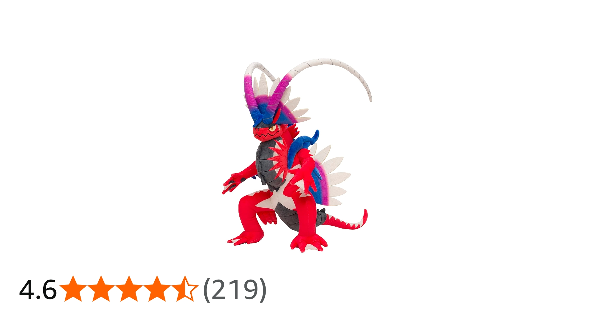 Amazon.co.jp: ポケモンセンターオリジナル ぬいぐるみ コライドン 40
