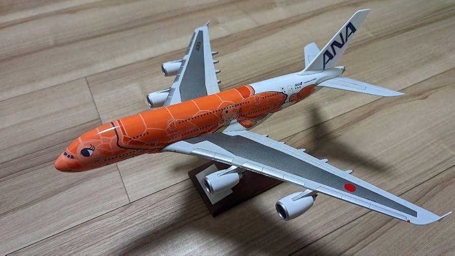 Amazon.co.jp: ANA フライングホヌ 3号機 FLYING HONU A380 1/200