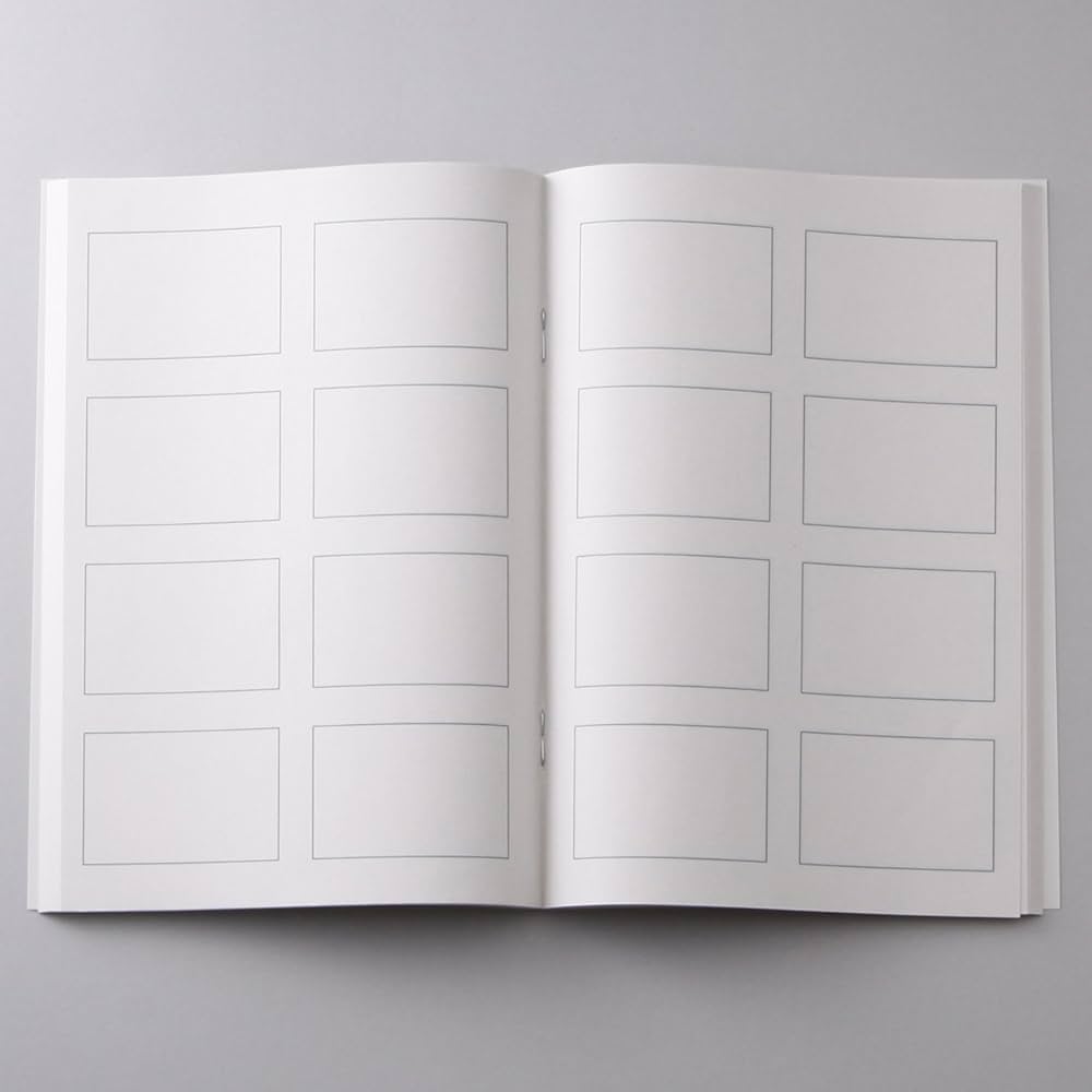 Amazon | 無印良品 再生紙週刊誌4コマノート・ミニ A5・88枚