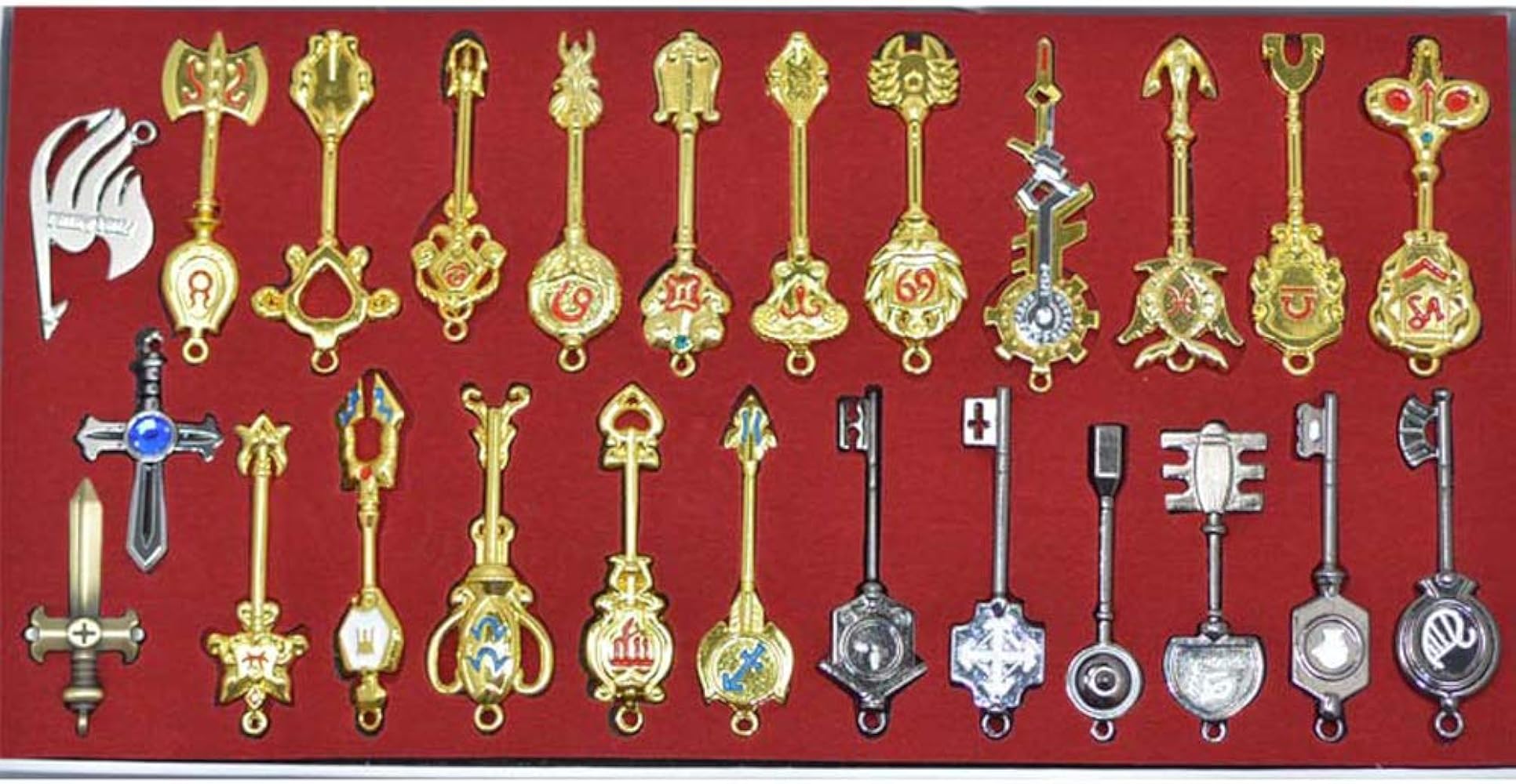 Amazon.co.jp: [JKS] フェアリー テイル ルーシィ 星霊の鍵 25セット