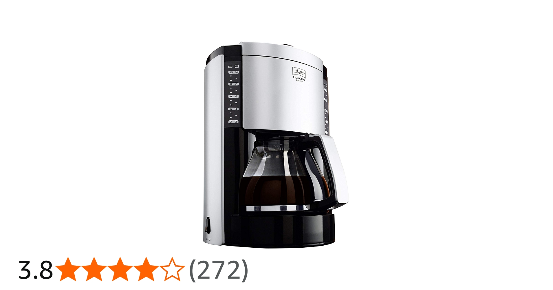 Amazon | Melitta ルック デラックスII ブラック 【2~10杯用・1×4の