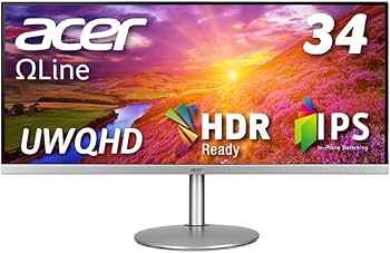 Amazon.co.jp: Acer UWQHDディスプレイ CB342CKsmiiphzx 34型ワイド