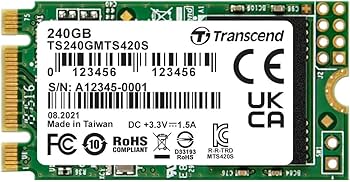Transcend 240GB M.2 Internal (SSD) Solid State Drive | SATA III