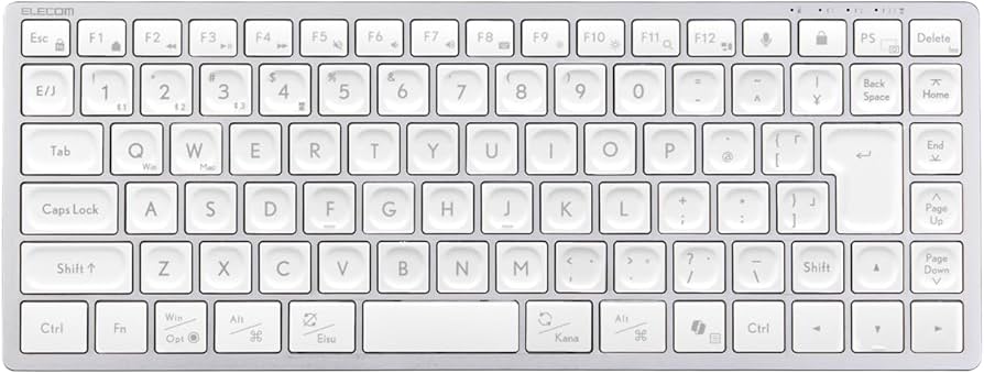 Amazon.co.jp: ELECOM Wireless Keyboard Precisionist Bluetooth 2.4