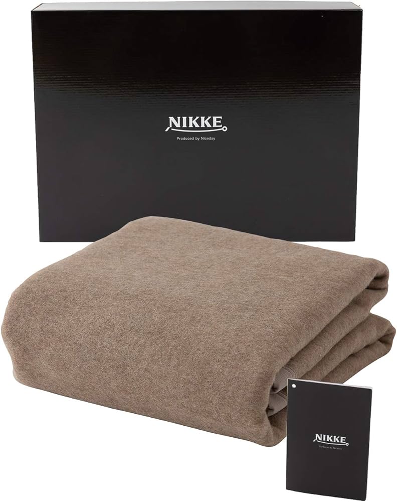 Amazon｜ナイスデイ カシミヤ 毛布 ベージュ シングル (140×200cm
