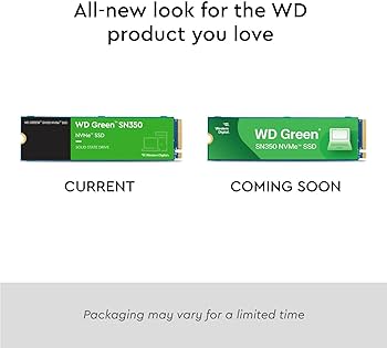 Amazon.com: Western Digital 2TB WD Green SN350 NVMe Internal SSD