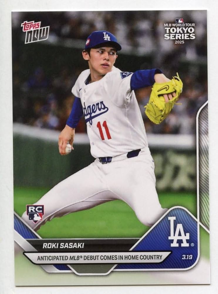 Amazon.co.jp: ［トレーディングカード］ 佐々木朗希 2025 トップス