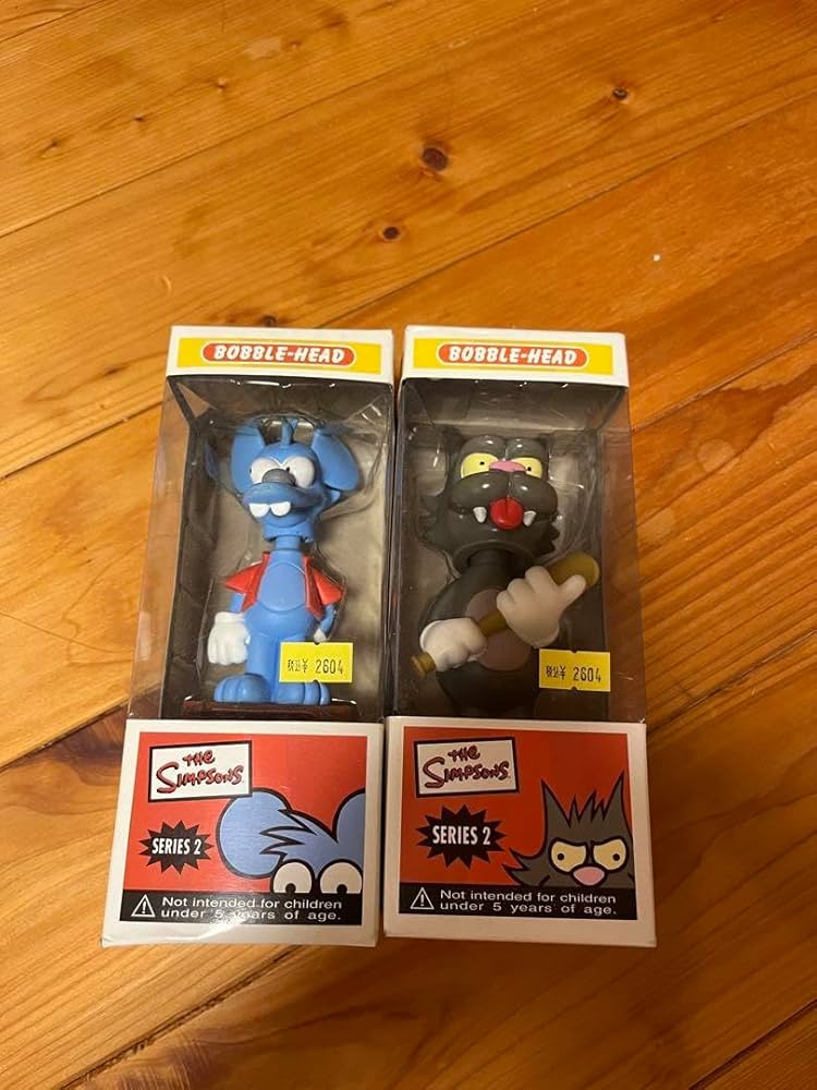 Amazon.co.jp: シンプソンズ ボブルヘッド イッチー スクラッチー