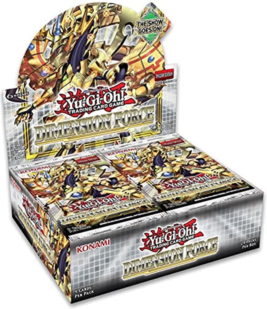 Amazon.com: Yu-Gi-Oh! TCG: Dimension Force Booster Box : Toys & Games
