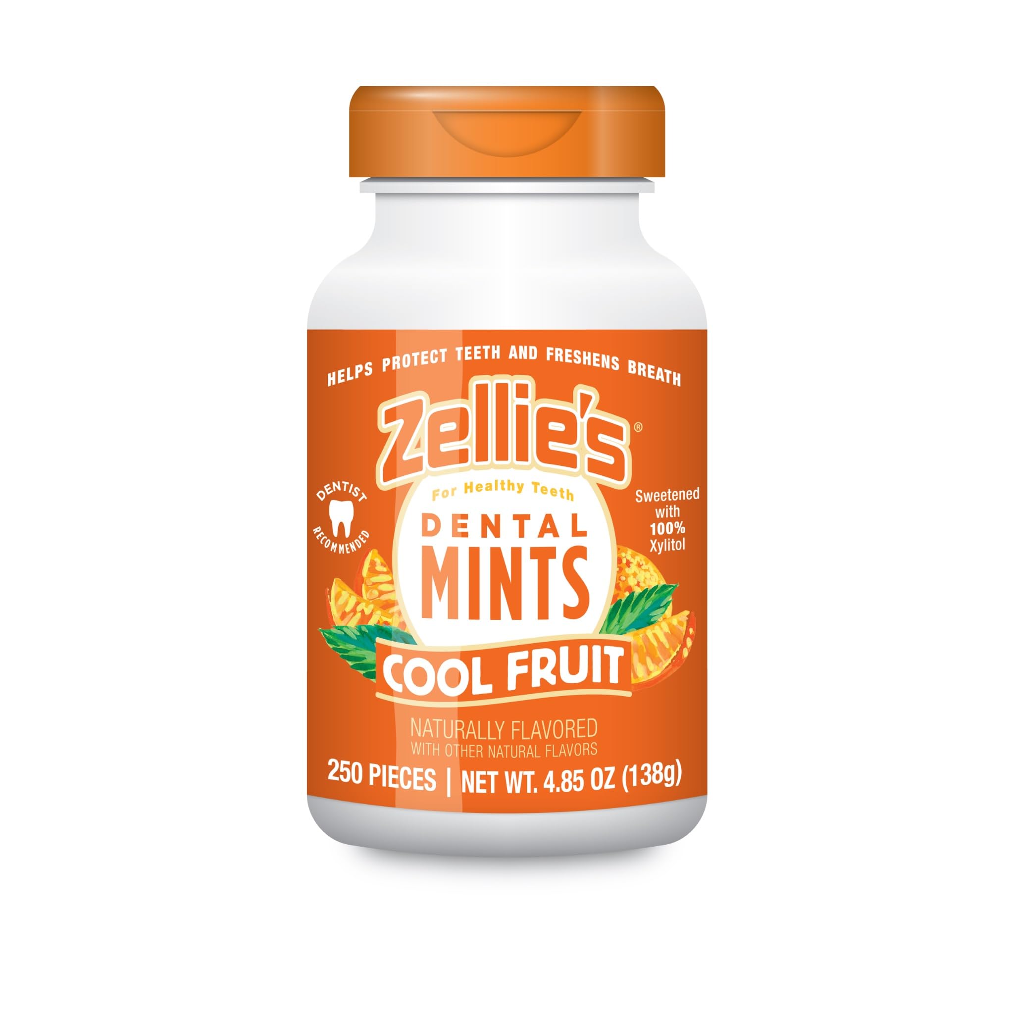 Amazon.com : Zellie's | 100% Xylitol Cool Fruit Mints Breath Mints