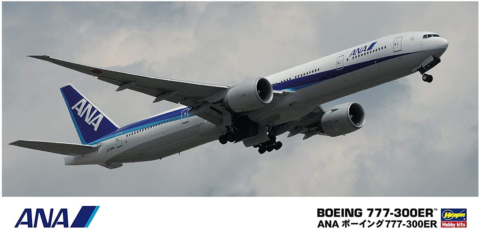 Amazon.com: Hasegawa 1/200 ANA B777-300ER Plastic Model 18 : Arts