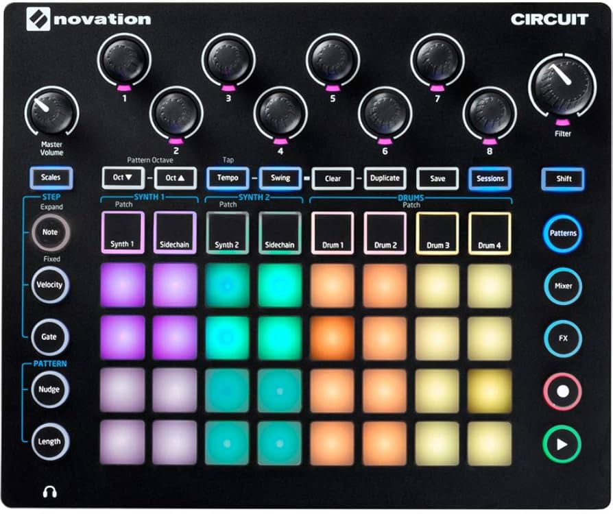 Amazon | Novation グルーブボックス Circuit | シーケンサー・リズム