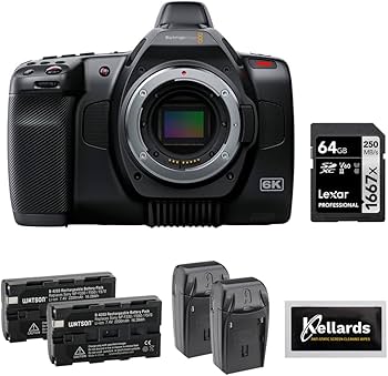 Amazon.com : Blackmagic Design Pocket Cinema Camera 6K G2 Bundle